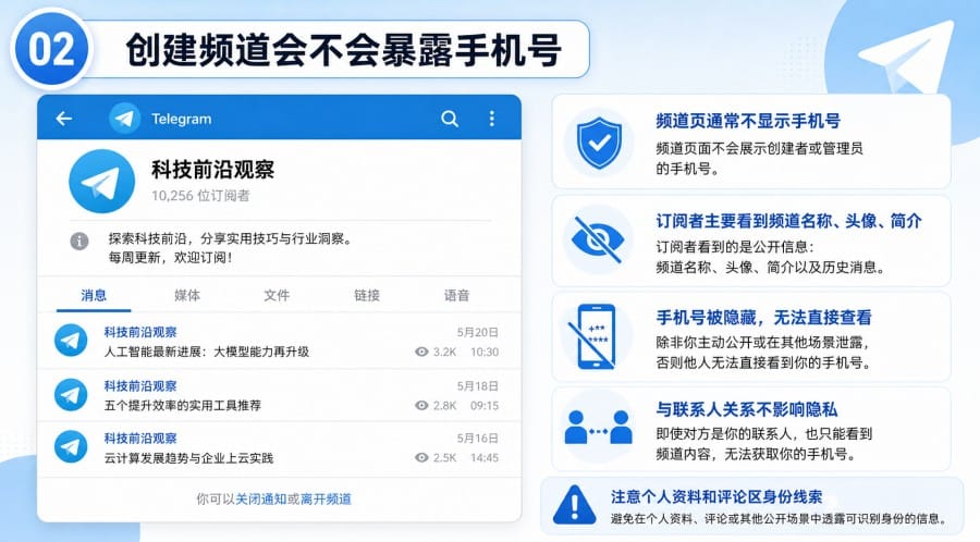 Telegram 频道需要手机号吗 第 1 张正文图