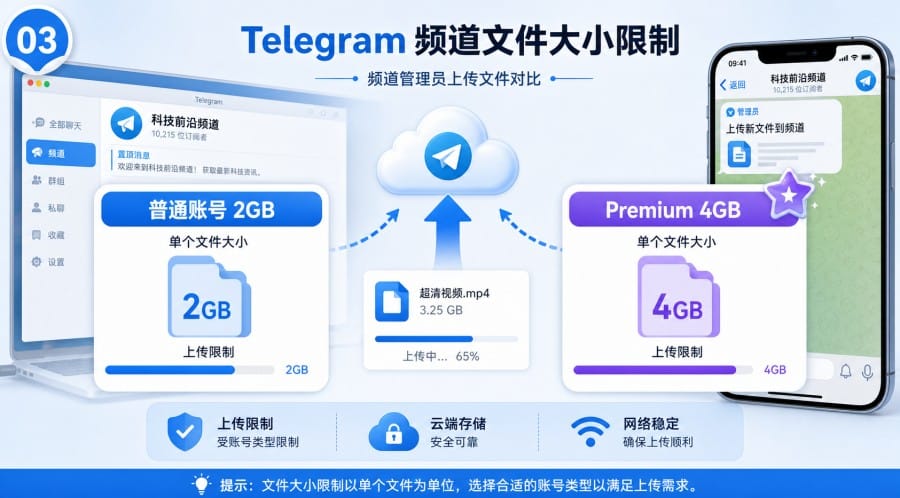 Telegram 频道怎么发图片、视频和文件？新手发布与整理教程 第 3 张正文图