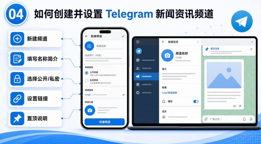 Telegram 频道适合做新闻资讯吗?新手运营前要看的功能和限制 - step 3