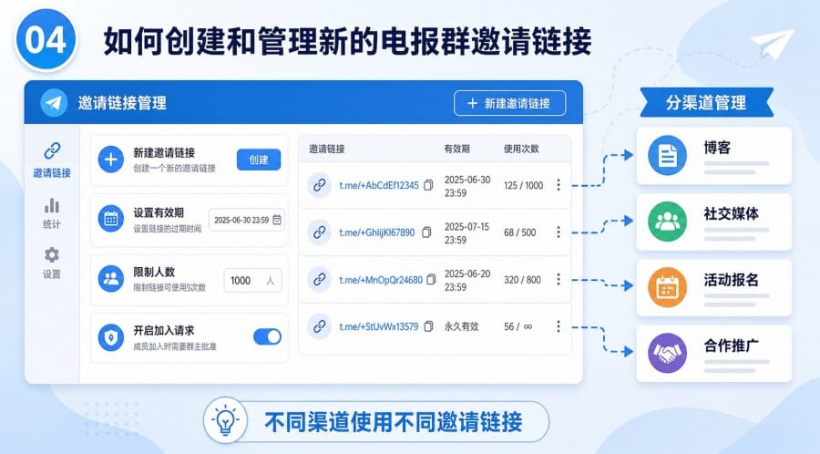 Telegram 频道链接怎么复制和分享? - step 3