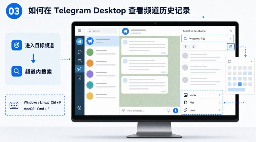 Telegram 频道怎么查看历史消息 - illustration 2
